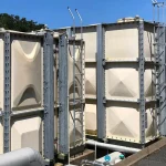 GRP sectional panel tank for potable water storage