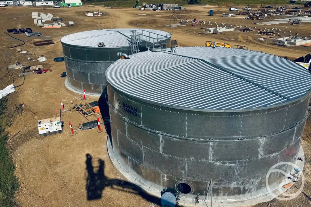 Hot dip galvanizing process used to protect steel from corrosion