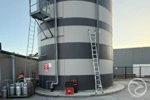 Fire water storage infrastructure supporting emergency readiness